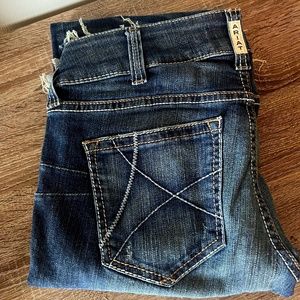 Ariat REAL Mid-Rise Distressed Jeans